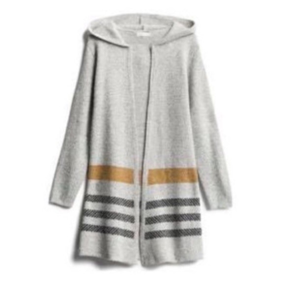 Emory Park Stitch Fix Long Gray Stripe 